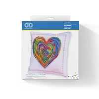 Diamond Dotz® Love Rest Diamond Painting Mini Pillow Artwork Kit