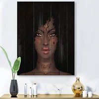 Designart - Portrait of African American Woman II