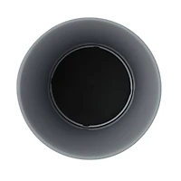 Bath Bliss Gray Trash Can