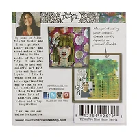 The Crafter's Workshop Heart Swirls Stencil, 6" x 6"