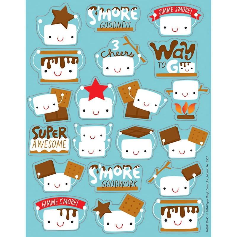 Eureka® Marshmallow Scented Stickers, 6 Packs of 80ct.