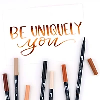 Tombow Dual Brush Pen & Marker Case Set