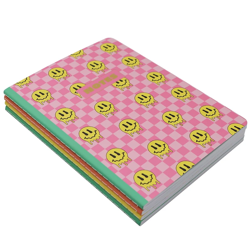 6" x 8" Smiley Notebook Set by Fab Finds