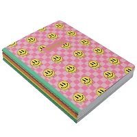 6" x 8" Smiley Notebook Set by Fab Finds