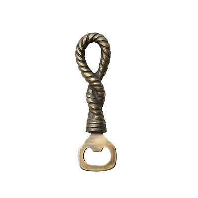 Hello Honey® 5.75" Gold Nautical Rope Antique Bottle Opener