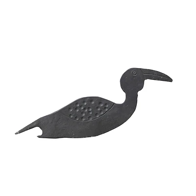 Hello Honey® Black 2.5" Metal Bird Shaped Bottle Opener
