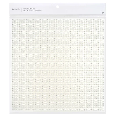 12 Pack: Pearl Bling Sticker by Recollections™