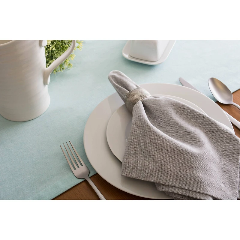 DII® 108" Solid Chambray Table Runner