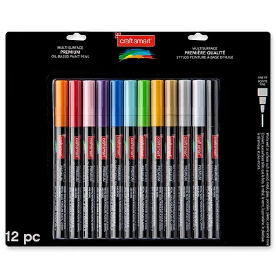 Premium Fine Tip Oil-Based Paint Pens by Craft Smart®