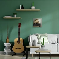 Stupell Industries Sailboat Model & Conch Shell Life Canvas Wall Art