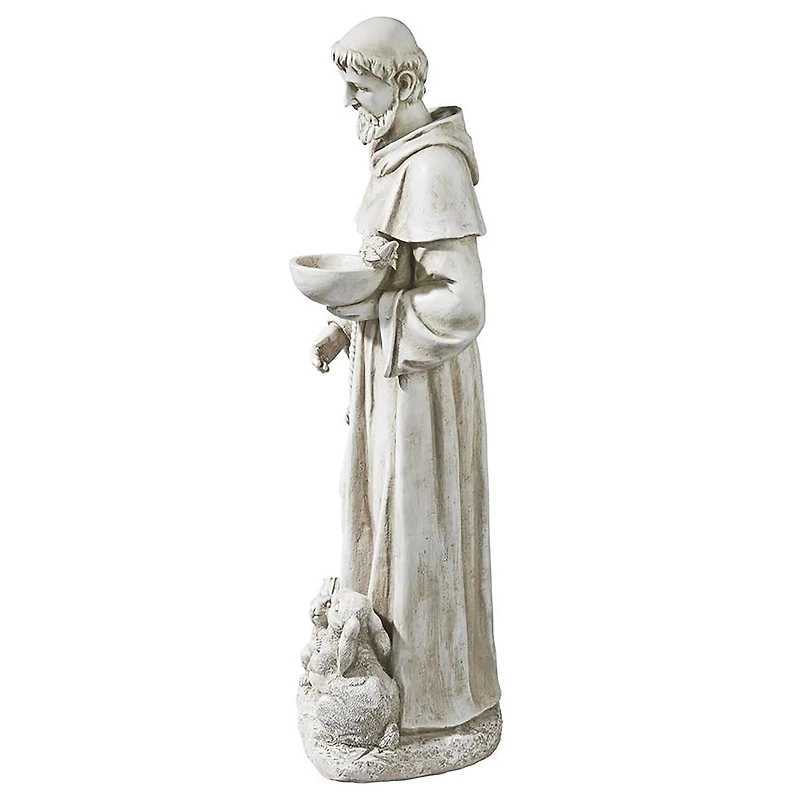 Design Toscano 28" Nature's Nurturer St. Francis Sculpture