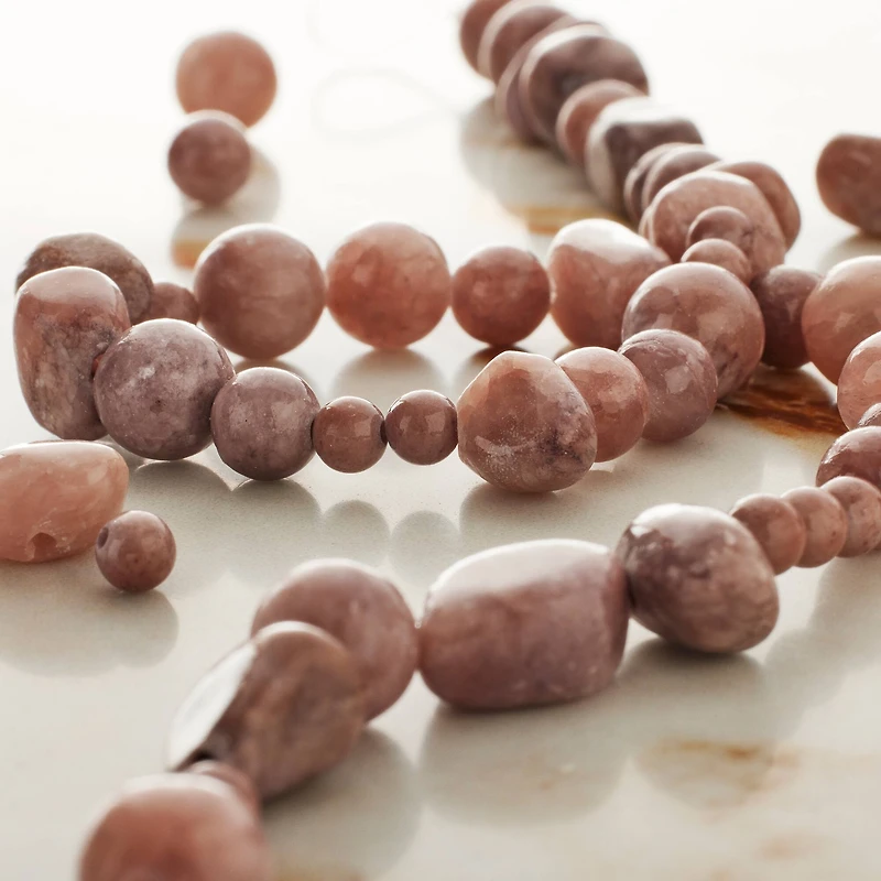 Mixed Purple Dyed Quartz Beads by Bead Landing™
