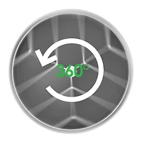 Mind Reader White 2-Tier Lazy Susan Granola Bar and Snack Organizer