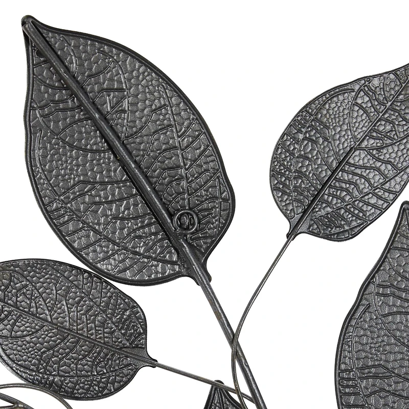 33" Brown Iron Traditional Wall Décor