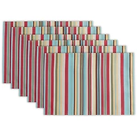 DII® Summer Stripe Outdoor Placemats, 6ct.