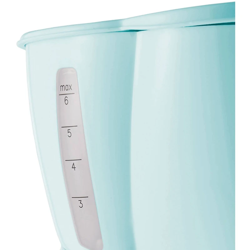 Brentwood 4-Cup Blue Coffee Maker