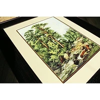 Luca-s Mountain River Counted Cross Stitch Kit