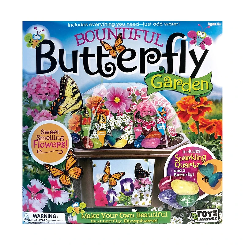 Biosphere Terrarium - Bountiful Butterfly Garden