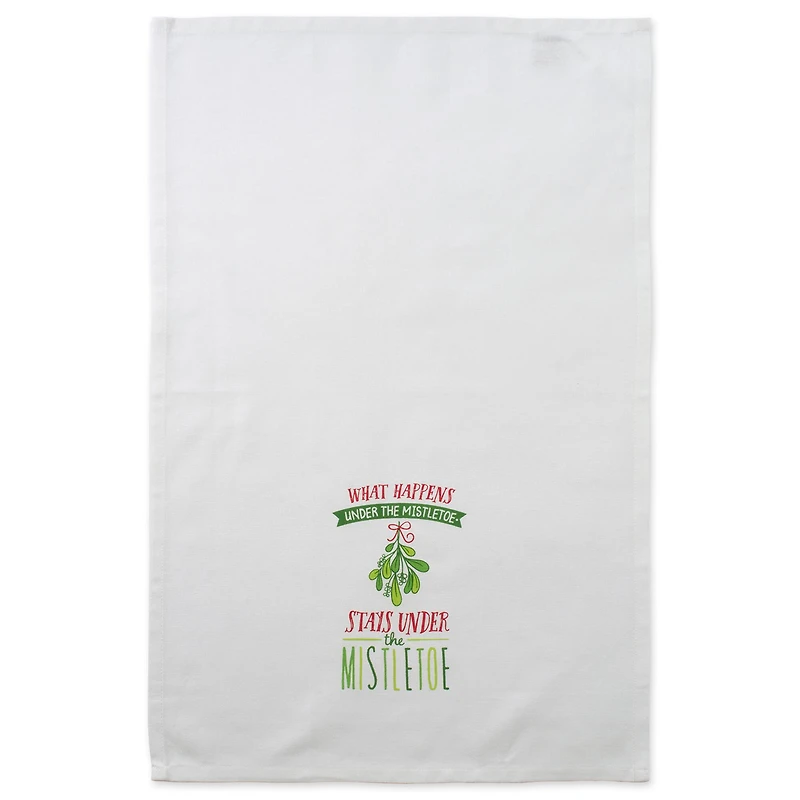 DII® Under The Mistletoe Holiday Dishtowel Set