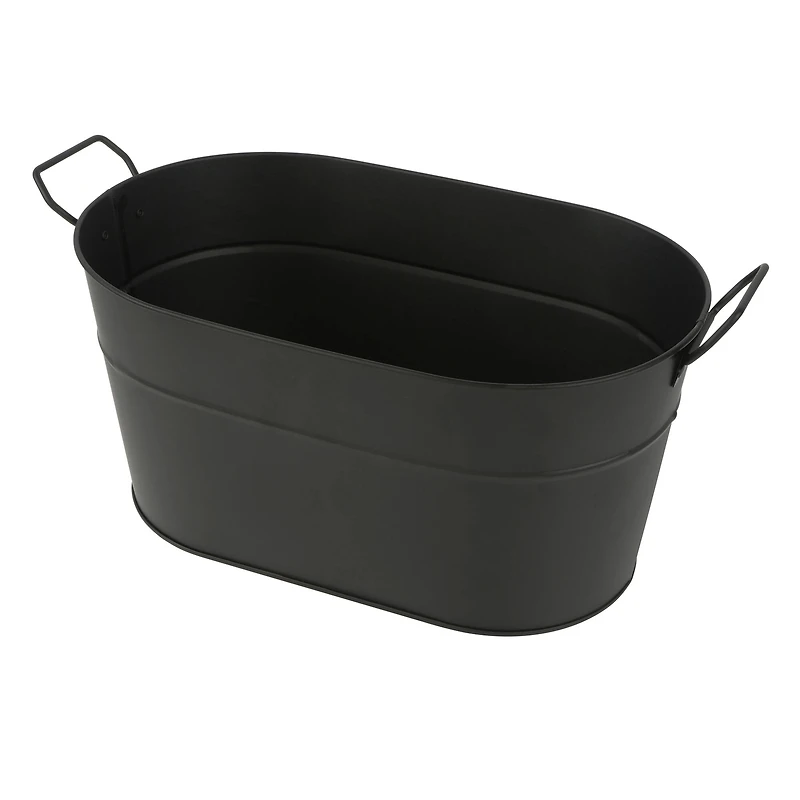12" Chalkboard Oval Metal Bucket by Celebrate It™