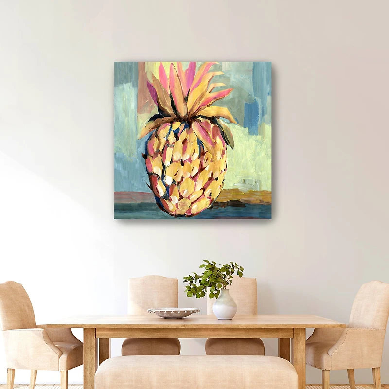 Pineapple Abstract II Canvas Giclee
