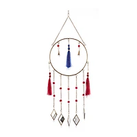 Multi Metal Contemporary Windchime, 31" x 12" x 2"