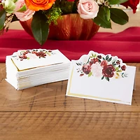 Kate Aspen® Burgundy Blush Tent Place Cards, 50ct.
