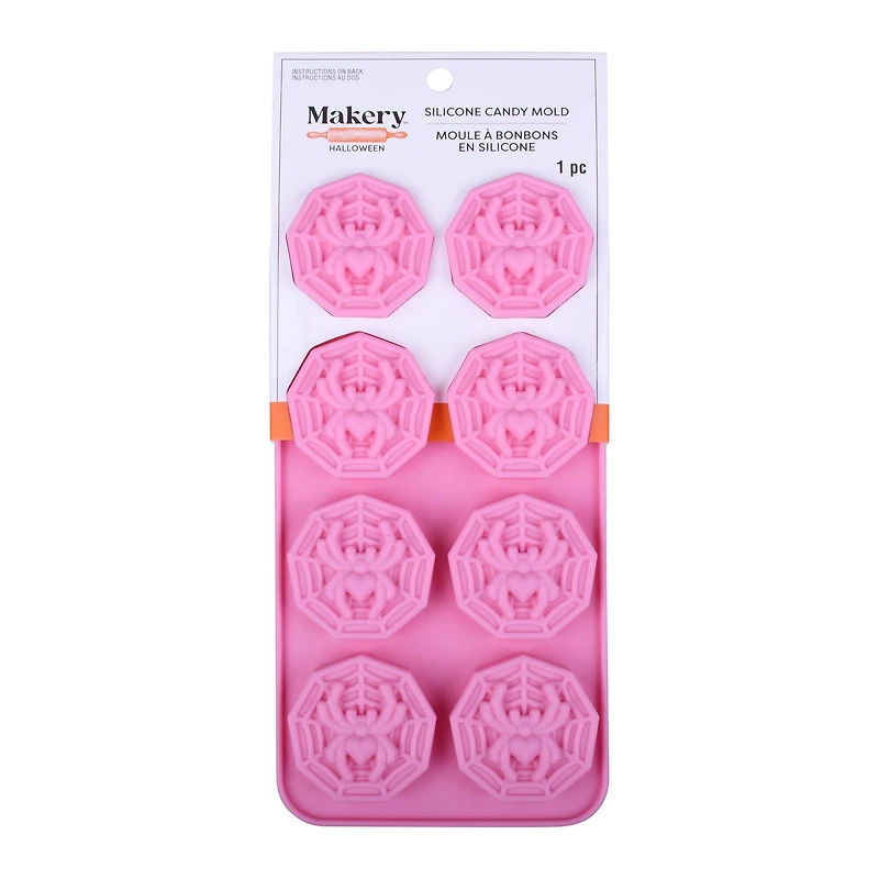 Spiderweb Silicone Candy Mold by Makery™