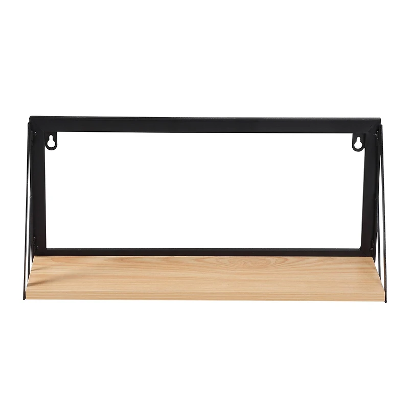 Honey Can Do Maple 18" Floating Wall Shelf