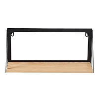 Honey Can Do Maple 18" Floating Wall Shelf