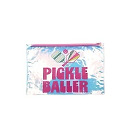 Assorted 5" x 7" Pickleball Iridescent Pouch, 1pc. by Fab Finds