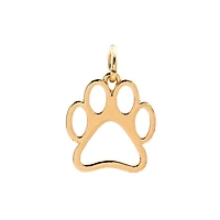 Charmalong™ 14K Gold Plated Paw Charm by Bead Landing™