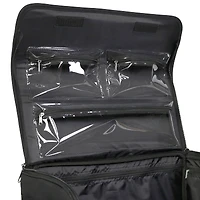 Everything Mary Black & White Floral Rolling Sewing Machine Tote