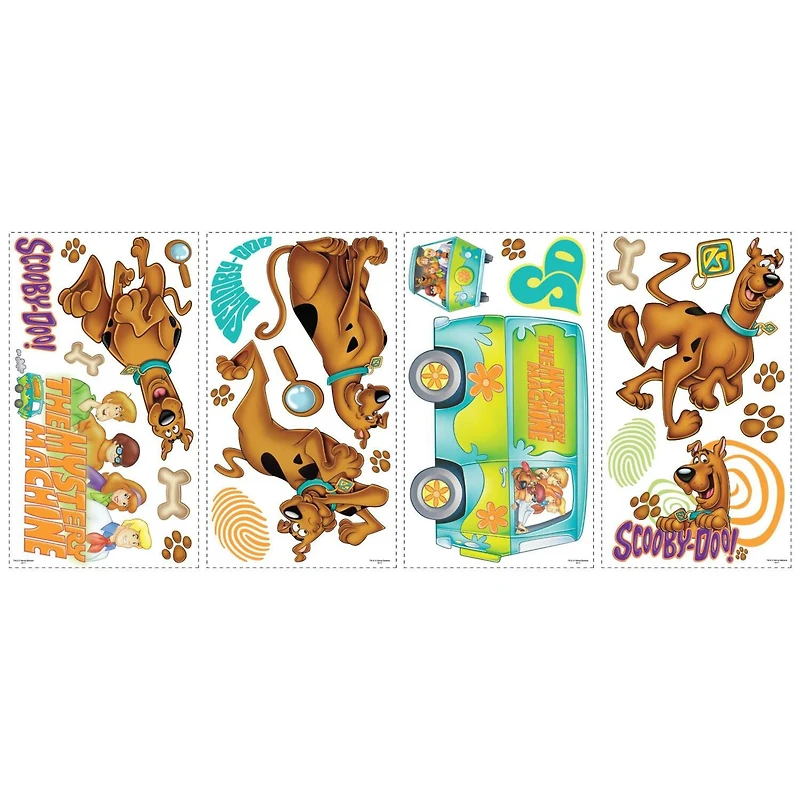 RoomMates Scooby Doo Peel & Stick Wall Decals
