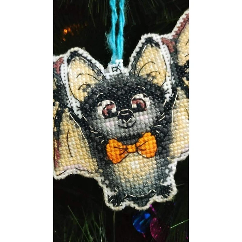 MP Studia Flying Gentleman Plastic Canvas Counted Cross Stitch Kit