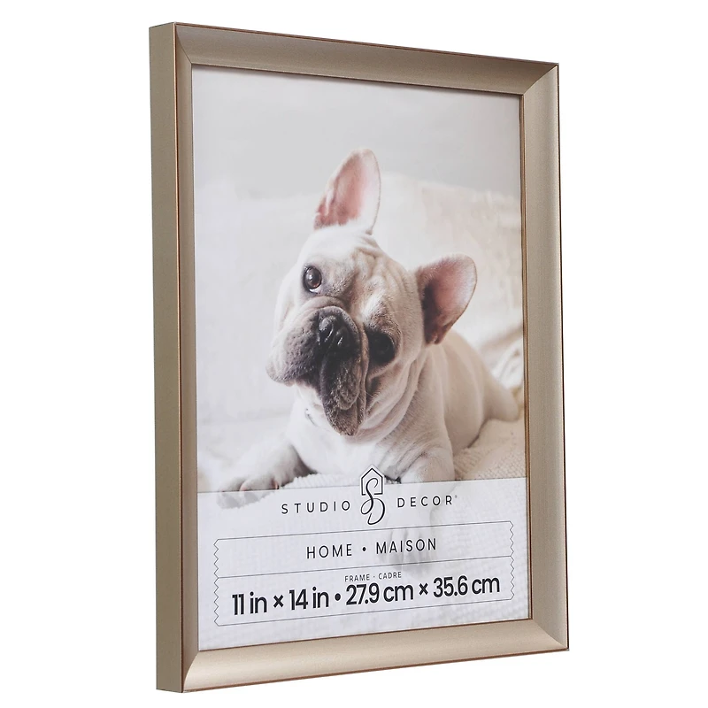 Home 11" x 14" Champagne Thin Wall Frame by Studio Décor®