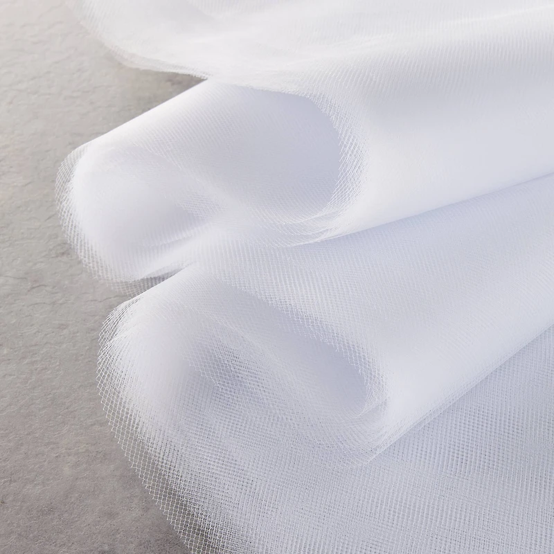 White Pre-Cut Tulle Strips by Celebrate It™
