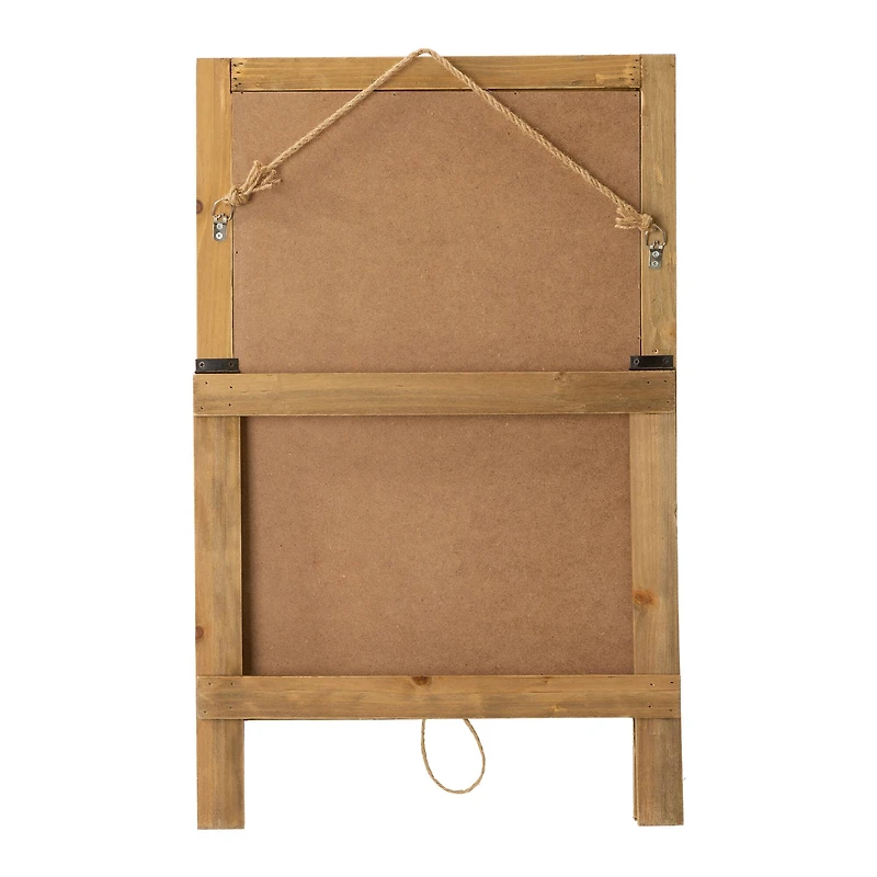 Glitzhome® 24" Thanksgiving Turkey Easel Porch Sign