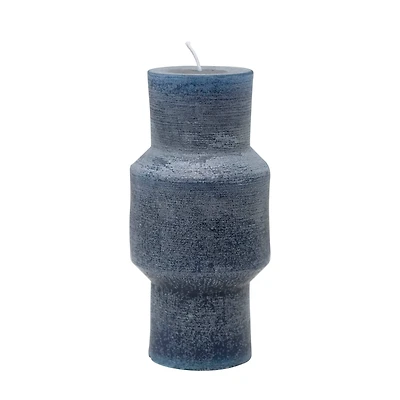 Hello Honey® 3" x 6" Marine Unscented Totem Pillar Candle