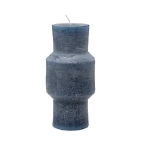 Hello Honey® 3" x 6" Marine Unscented Totem Pillar Candle