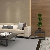 4ft. Pre-Lit Potted Cedar Triple Ball Topiary Tree