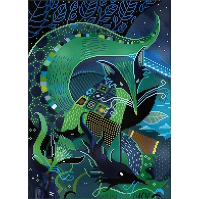 Diamond Dotz® Intermediate Forest Fox Diamond Art Painting Kit