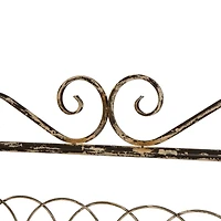 Glitzhome® 68" Farmhouse Metal Planter Stand