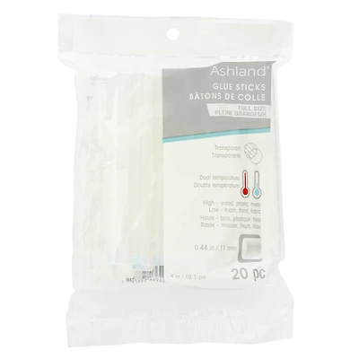 4" Full Size Dual Temperature Glue Sticks by Ashland