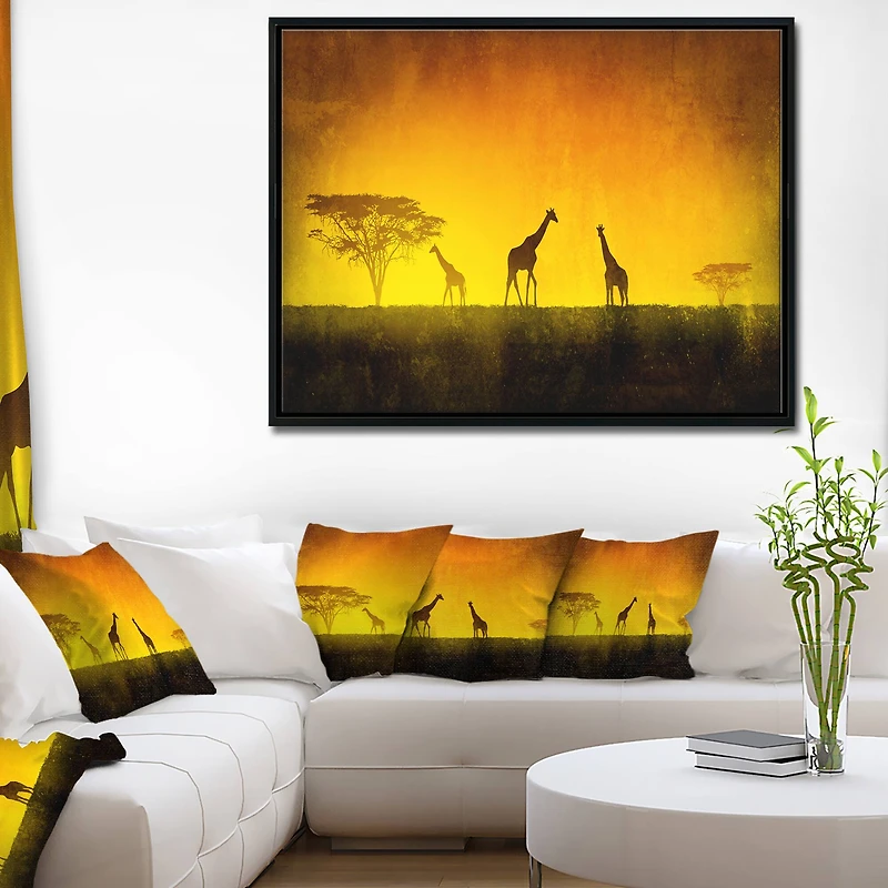 Designart - African Sunset Aura