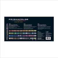 Prismacolor® Premier® Dual-Ended 72 Color Sunflower Box Art Marker Set