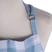 DII® White & Light Blue Chef Apron