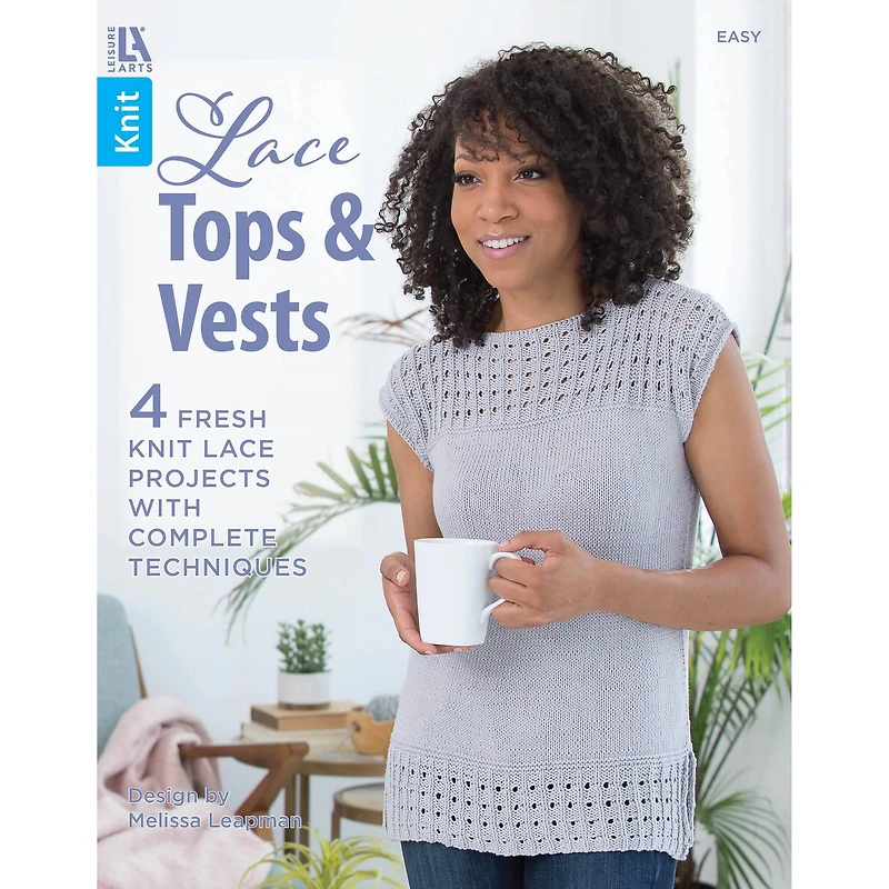 Leisure Arts® Knit Lace Tops & Vests Book