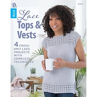 Leisure Arts® Knit Lace Tops & Vests Book