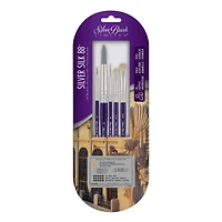 Silver Brush Limited Silver Silk 88® SH 5 Piece Decorative Painting Brush Set